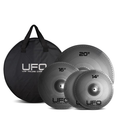 UFO Low Volume Cymbals Bækkener - Drum Squad