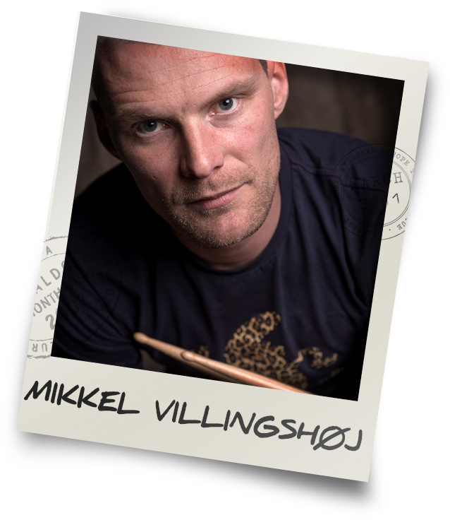 Trommeslager Mikkel Villingshøj - DrumSquad.dk